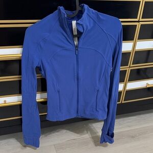 lululemon athletica Women's Royal Blue Bomber Jacket